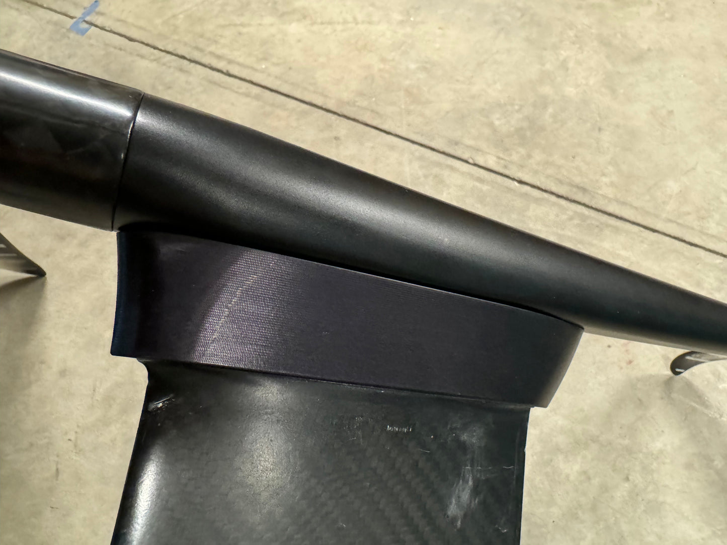 Axis Carbon Fiber Mast to Armstrong Aluminum Alloy Fuselage Adapter