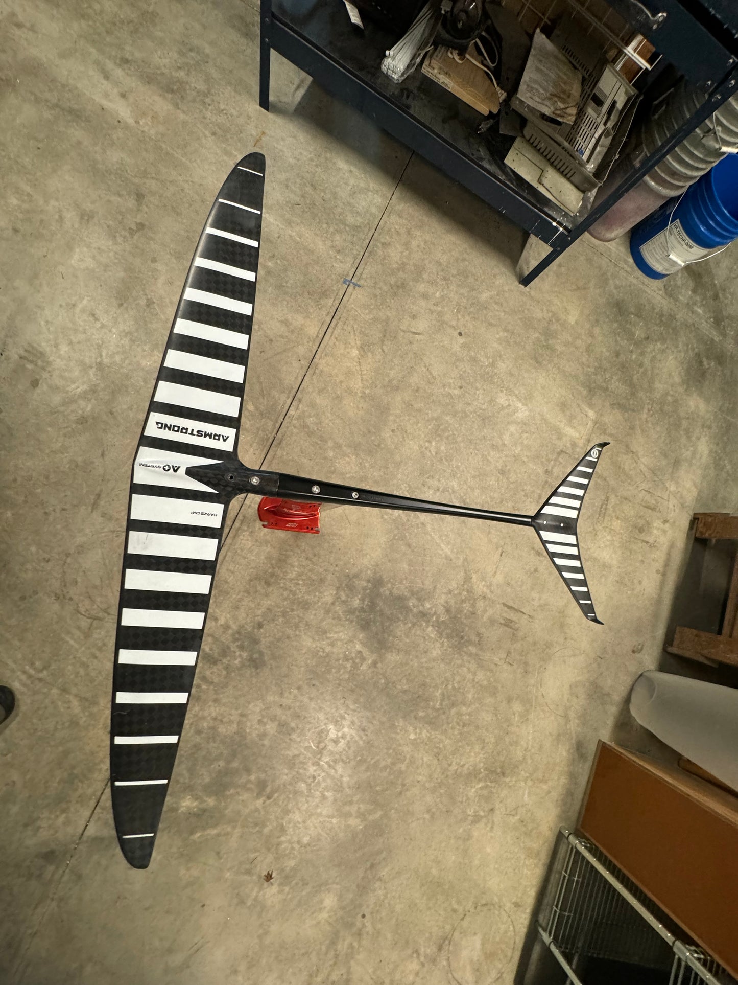 Axis 19mm Aluminum Mast to Armstrong Aluminum Alloy Fuselage Adapter