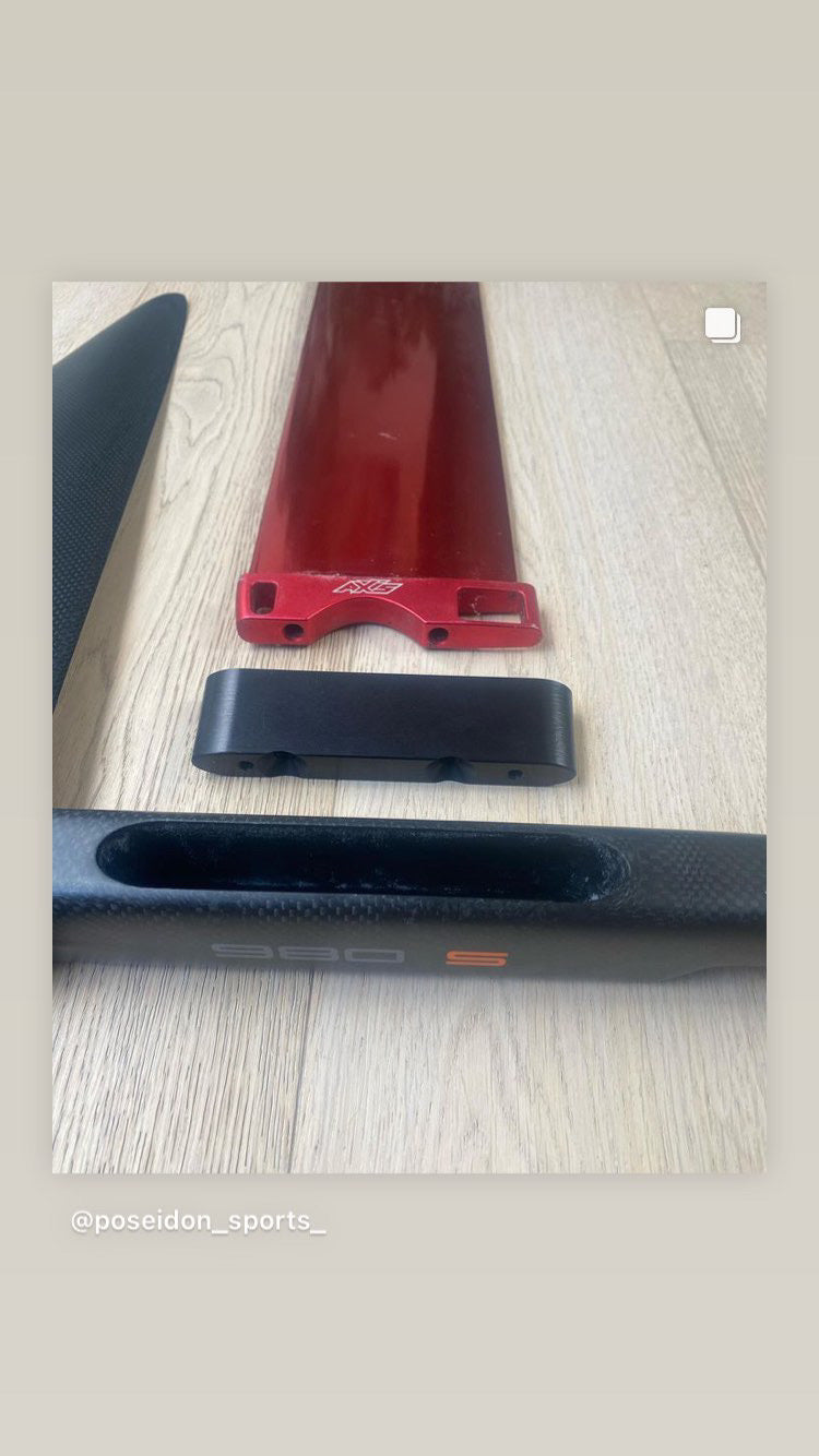 Axis Carbon Fiber Mast to Code Fuselage Adapter